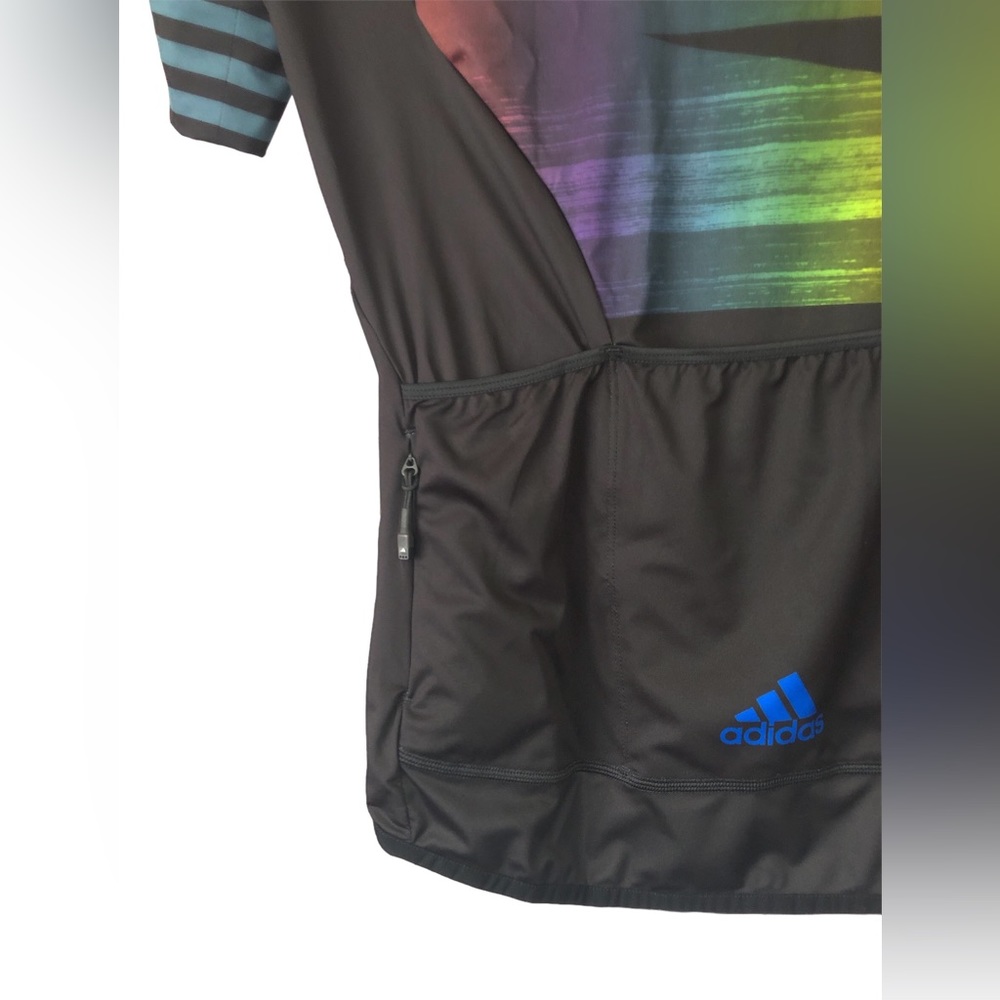 NEW WITH TAGS! Women's Adidas Adistar Pride Aerodynamic Cycling Jersey. Size L - Picture 13 of 16
